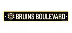 Boston Bruins 3.5 x 20 Street Sign
