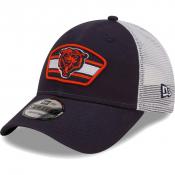 Chicago Bears Logo Patch Trucker 9Forty Snapback Hat