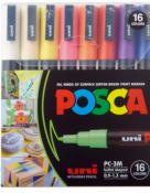 Posca Paint Markers 3M - Set of 16