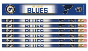 St. Louis Blues 6 Pack Pencil Set