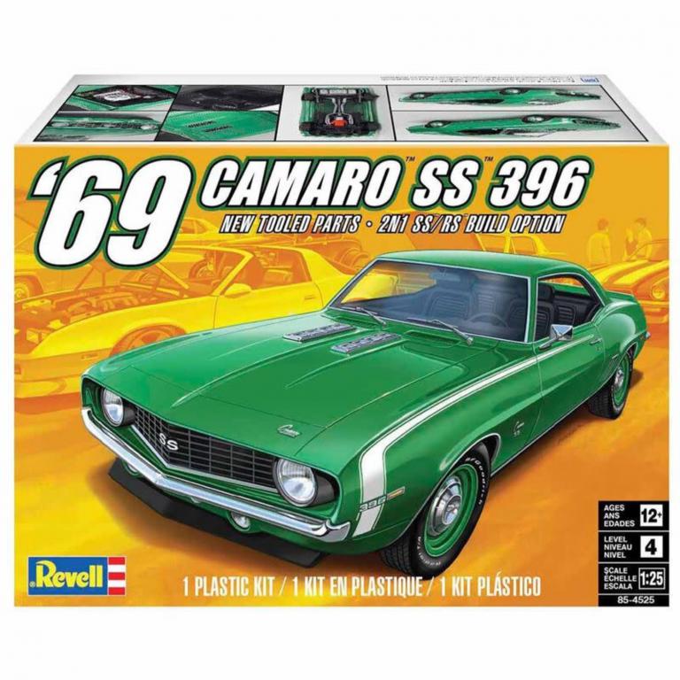 1969 camaro model kit on sale