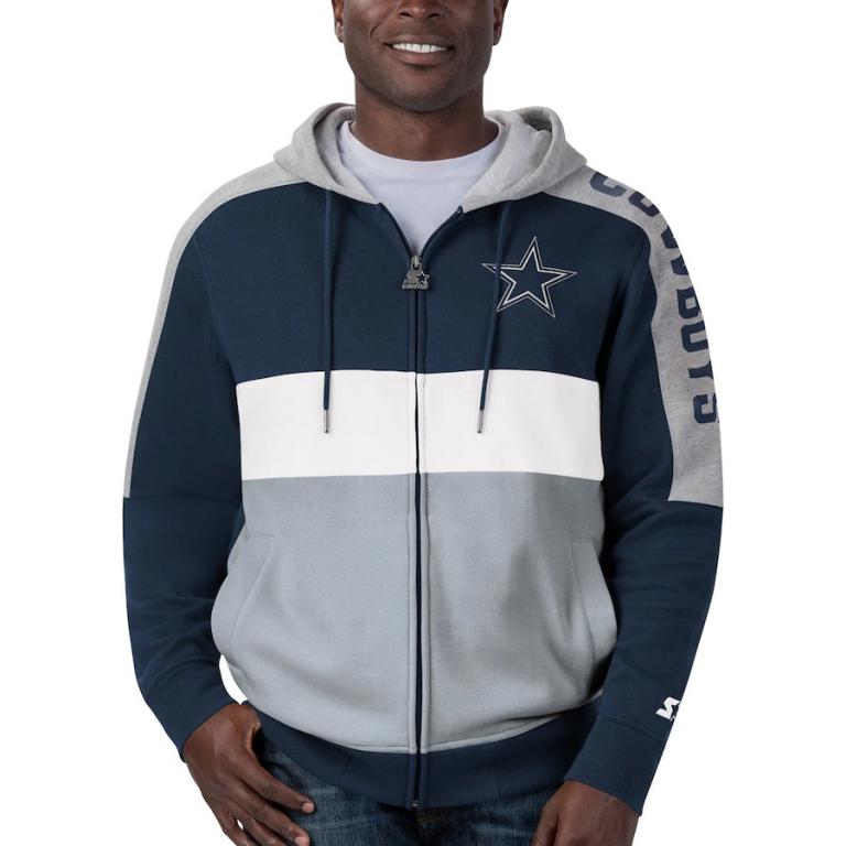 Dallas Cowboys Starter Full-Zip Hoodie