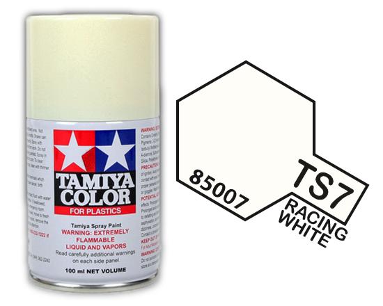 Tamiya Colour Spray Paint Ts 7 Racing White - Tamiya Ts Spray Paint Colours