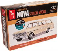 1963 Chevy II Nova Station Wagon 1:25 Model Kit