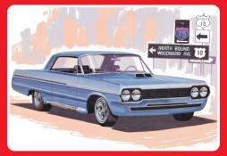 1964 Chevy Impala 'Super Street Rod' 1:25 Model Kit