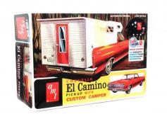 1965 Chevelle El Camino Pickup Custom Camper 1:25 Model Kit