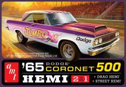 1965 Dodge Coronet 500 Hemi 2'N'1 1:25 Model Kit