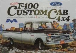 1966 Ford F-100 Custom Cab 4x4 1:25 Model Kit