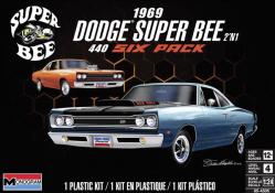 1969 Dodge Superbee 2N1 1:25 Model Kit
