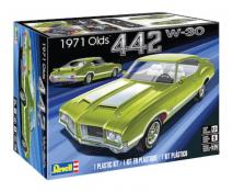 1971 Olds 442 W-30 1:25 Model kit