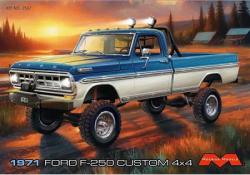 1971 Ford F-250 Custom 4x4 1:25 Model Kit