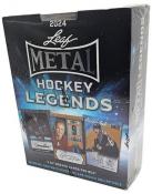 2024 Leaf Metal Hockey Legends Hobby Box (Call For Pricing)