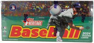 2024 Topps Heritage Baseball Hobby Box (Call For Pricing)