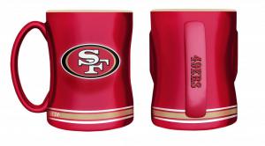 San Francisco 49ers 14 oz. Sculpted Mug