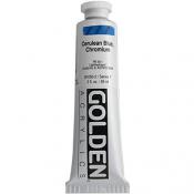 Golden 2 oz Acrylic Paint - Cerulean Blue Chromium