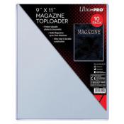 Magazine Toploaders 9x11 Pack of 10