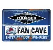 Colorado Avalanche Fan Cave Sign