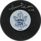 Dave Keon Autographed Puck