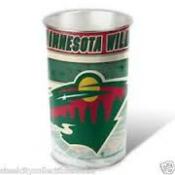 Minnesota Wild Wastebasket