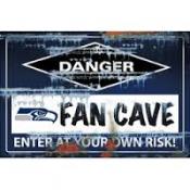 Seattle Seahawks Fan cave Sign