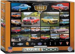 Eurographics - 1000 pc. Puzzle - American Cars of the 1960s