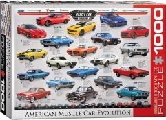 Eurographics - 1000 pc. Puzzle - American Muscle Car Evolution