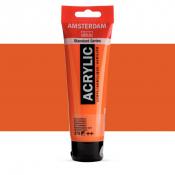 Amsterdam 4 oz. Standard Acrylic Paint - Azo Orange