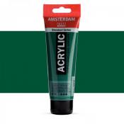 Amsterdam 4 oz. Standard Acrylic Paint - Permanent Green Deep