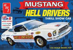 1977 Mustang 'Hell Drivers' Thrill Show Car 1:25 Model Kit