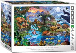 Eurographics - 5000 pc. Puzzle - Animals of the World