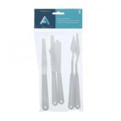 Art Alternatives Plastic Painting Palette Knife Set