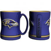 Baltimore Ravens 14 oz Sculpted Mug