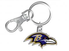 Baltimore Ravens Logo Keychain