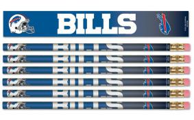 Buffalo Bills 6 Pack Pencil Set