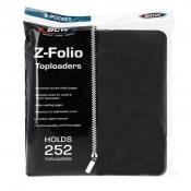 Black Z-Folio 9-Pocket Top Loader Binder