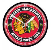 Chicago Blackhawks 12 Inch Round Clock