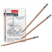 Bruynzeel Graphite Pencils Set of 12 - Tin