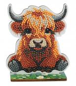 Crystal Art Buddies - Highland Cow