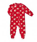 Calgary Flames Infant/Child Raglan Zip Up Coverall
