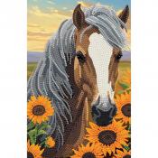 Craft Buddy Crystal Art Notebook - Horse