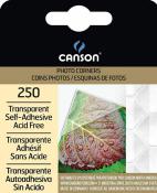 Canson Transparent Self Adhesive Corners