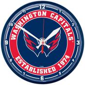 Washington Capitals 12 Inch Round Clock