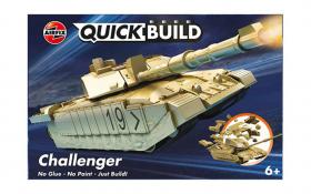 Challenger Tank - Desert Quick Build SNAP Model Kit