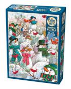 Cobble Hill - 500 pc. Puzzle - Hill of a lot of Snowmen