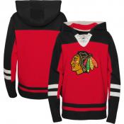 Chicago Blackhawks Ageless Revisited Lace-Up Pullover Hoodie