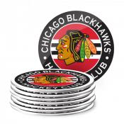 Chicago Blackhawks 8-Pack Coaster Set