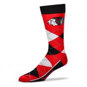 Chicago Blackhawks Argyle Lineup Socks