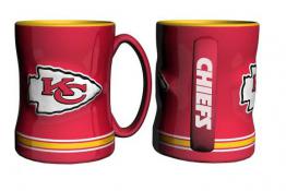 Kansas City Chiefs 14 oz Sculpted Mug