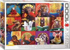 Eurographics - 1000 pc. Puzzle - Chinese Calendar