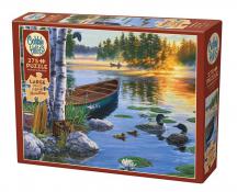 Cobble Hill - 275 pc. Puzzle - Morning on the Lake